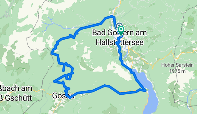 Konrad-Deubler-Allee, Bad Goisern am Hallstättersee - Konrad-Deubler-Allee, Bad Goisern am Hallstättersee