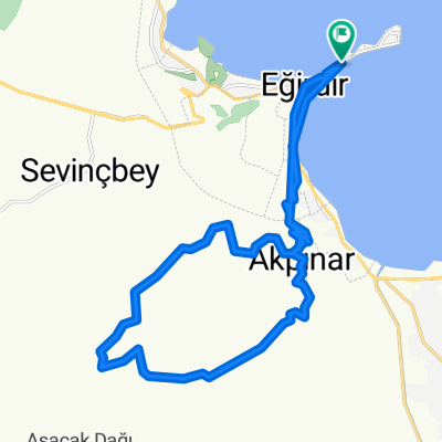 Atayolu Cd., Egirdir to Atayolu Cd., Egirdir