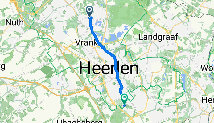 Willem Barentszweg naar Parc Imstenrade