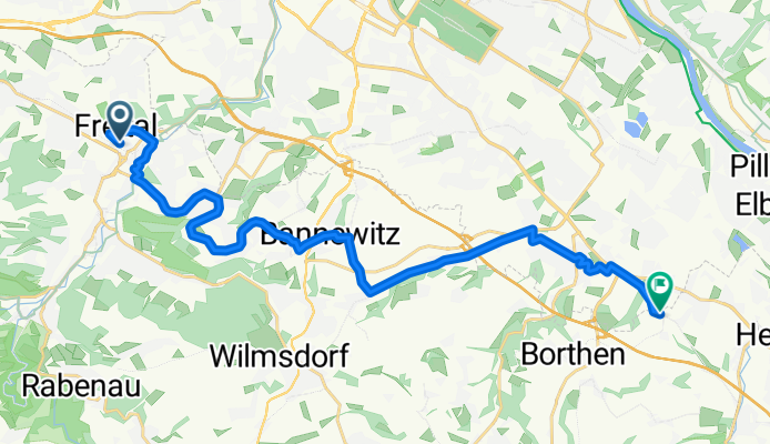 Route zu Lugturm