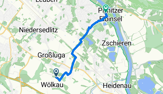 Von Heidenau bis Dresden