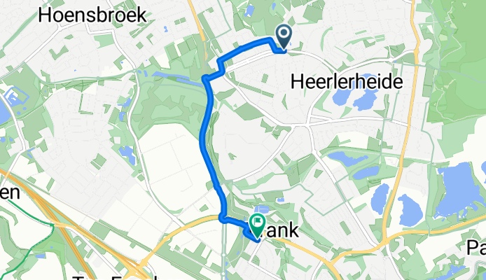 Hitjesweg naar Peutzstraat