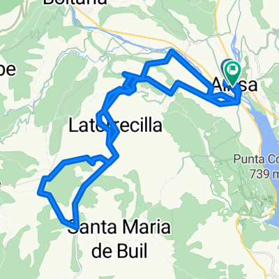 Plaza Mayor, Aínsa-Sobrarbe to Plaza Mayor, Aínsa-Sobrarbe