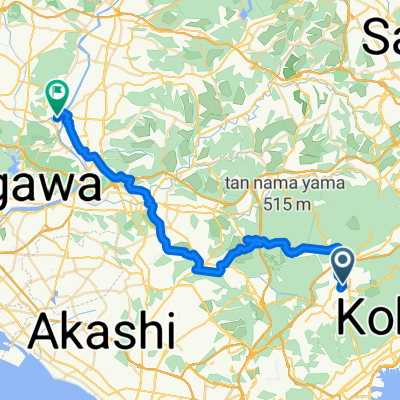 若葉台1丁目, 神戸市へ粟生町, 小野市