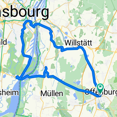 Route in Offenburg