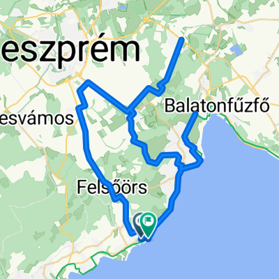 Alsóörs - Veszprém-Litér-Alsóörs