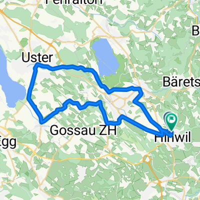 Rebhaldenstrasse, Hinwil nach Rebhaldenstrasse, Hinwil