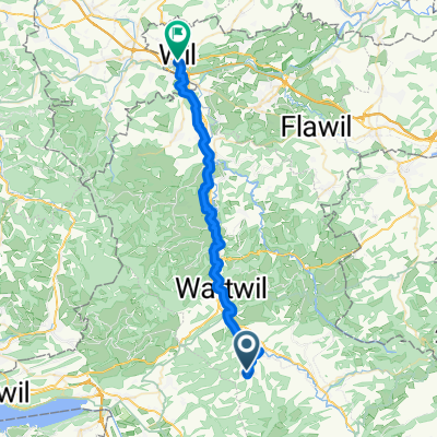 Stangen nach Bahnhofplatz