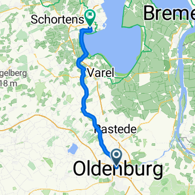 Von Oldenburg bis Wilhelmshaven