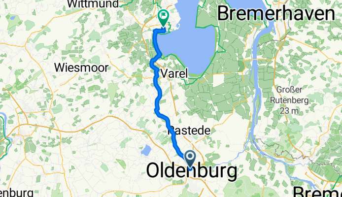 Von Oldenburg bis Wilhelmshaven
