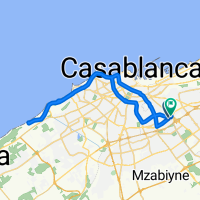 Rue 16, Casablanca à Rue 21, Casablanca