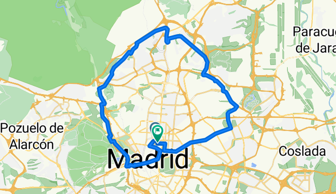 Calle del General Arrando, Madrid to Calle del General Arrando, Madrid