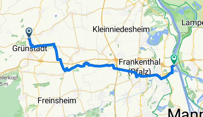 От Langgasse до Рейн