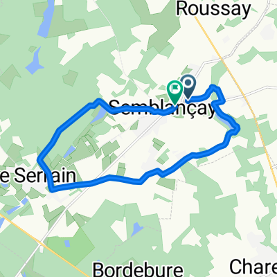 De Rue du Vieux Château Bis à Rue du Vieux Château Bis