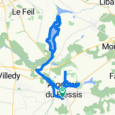 Rue Claude Monet, Argentré-du-Plessis à Rue Claude Monet, Argentré-du-Plessis