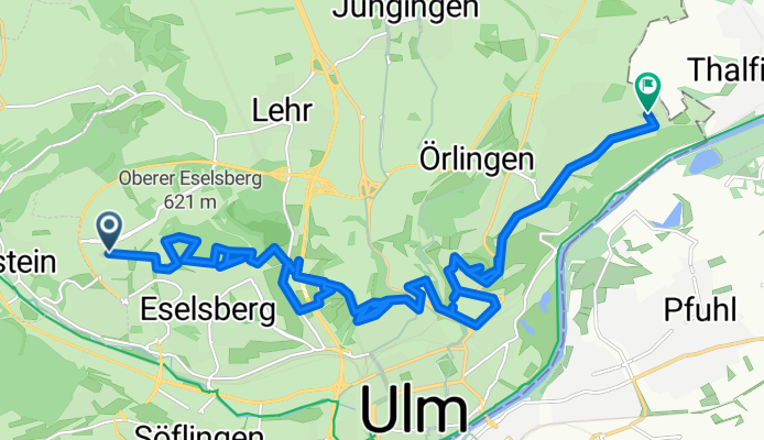 Technische Hochschule to Otto-Lilienthal-Weg