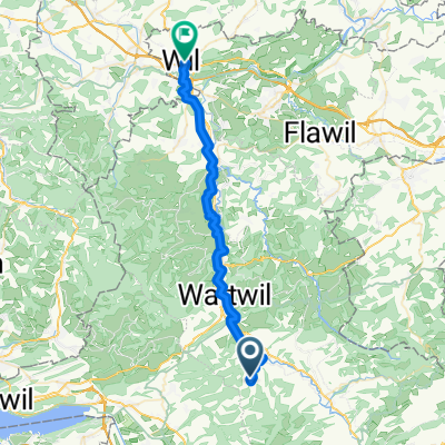 Stangen nach Obere Bahnhofstrasse