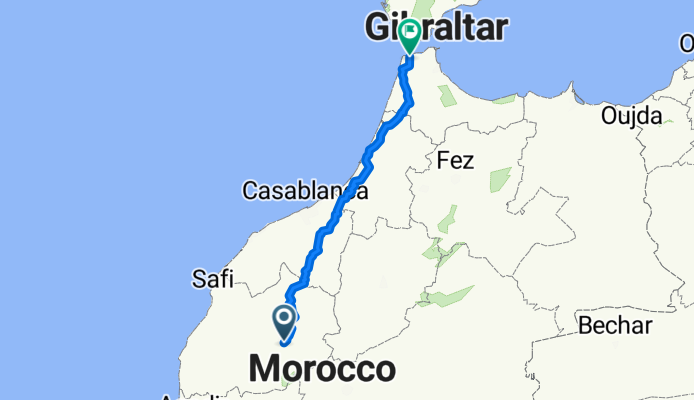 From Marrakesh to Tangier