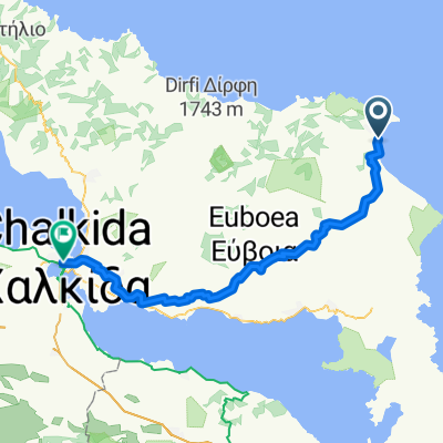 kymi to Chalkida