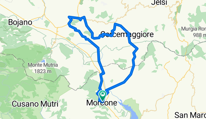 Viale dei Sanniti, Morcone a Viale dei Sanniti, Morcone