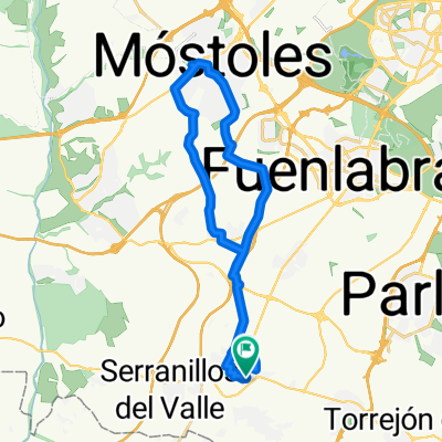 De Calle de la Piracanta a Calle de la Piracanta