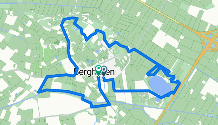 Burgemeester Luskestraat naar Burgemeester Luskestraat