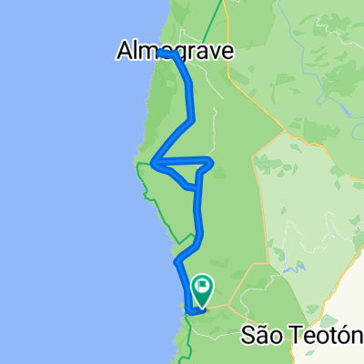 N 393-1, Zambujeira do Mar à N 393-1, Zambujeira do Mar