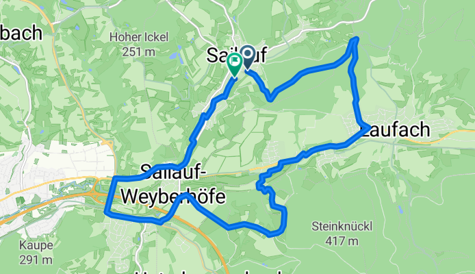 Zum Bischling, Sailauf to Zum Bischling, Sailauf