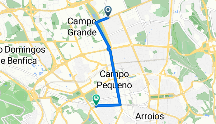 Av brasil a Gulbenkian