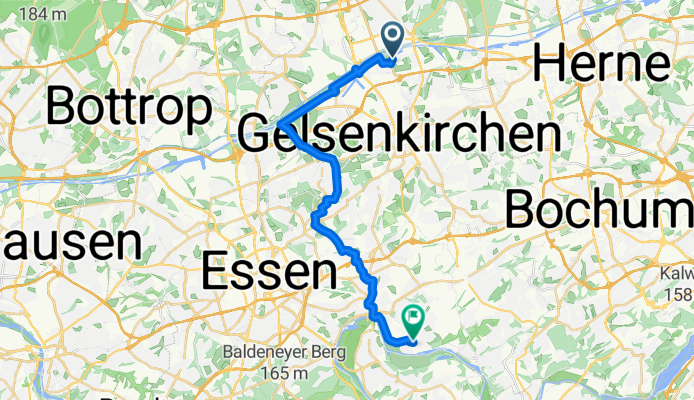 Johannes-Rau-Allee nach Im Beuler Feld