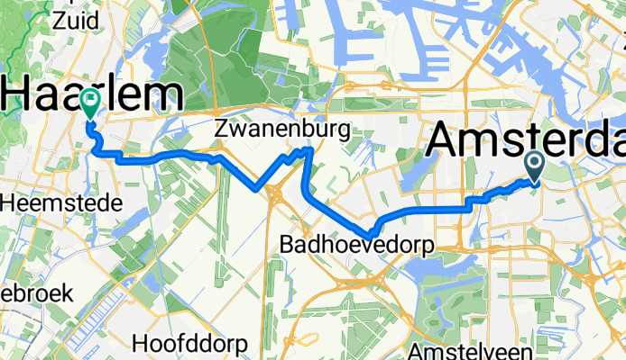 From Amsterdam to Haarlem