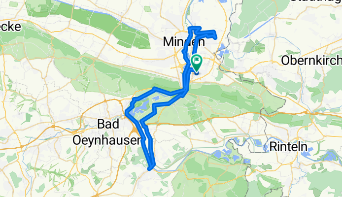 Weserradweg, Lerbeck, Vlotho, Minden, Lerbeck