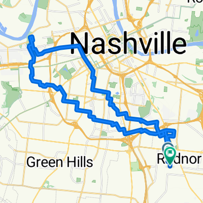 Harlin Dr, Nashville to Harlin Dr, Nashville