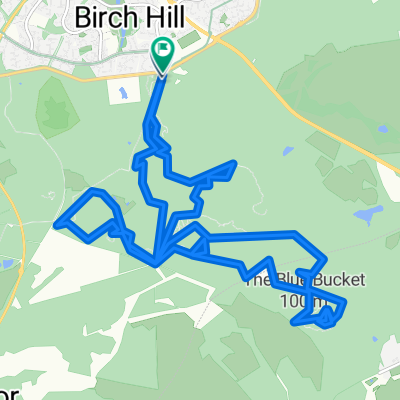 Swinley Mile Ride to Nine Mile Ride