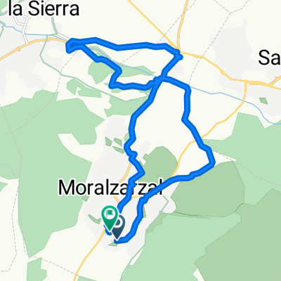 Calle de los Chopos, Moralzarzal a Calle de los Chopos, Moralzarzal