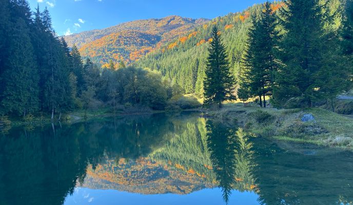 Photo 1 of the Bikemap route "Komjatná, Komjatná až Komjatná, Komjatná"