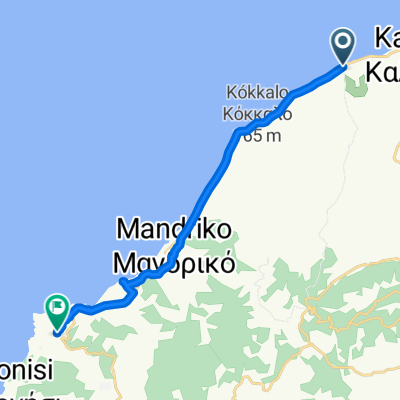 Rodou-Apolakkias, Salakos nach Kritinia