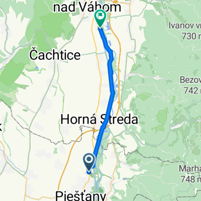 Trasa z Žilinská cesta 597/81