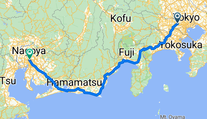 From Tokyo to Oyama Mountain