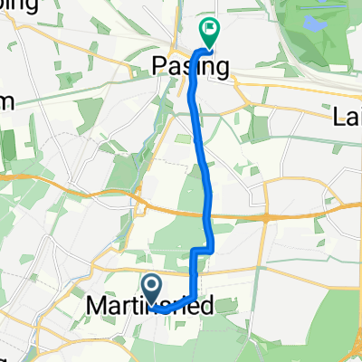 Fraunhoferstraße, Planegg nach Hermann-Köhl-Straße, München