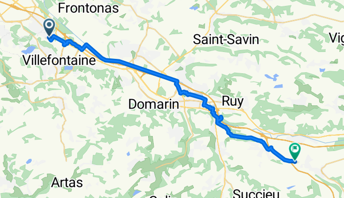 De Lotissement les Cèdres à Chemin d'Ancône