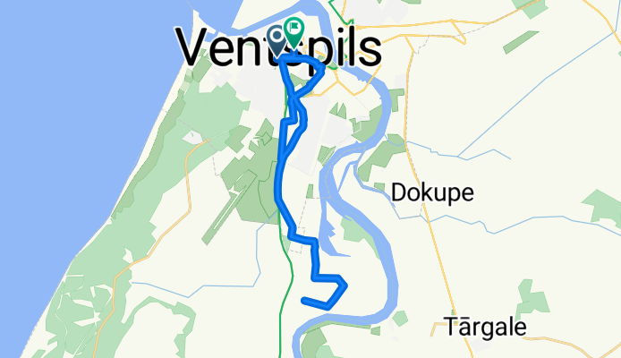 От Lielais prospekts до Sarkanmuižas dambis 2-1