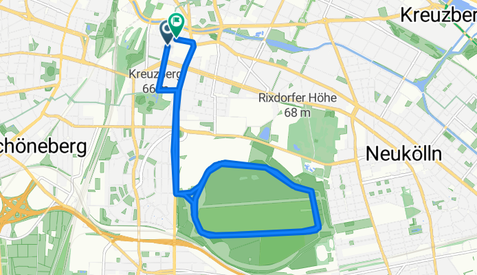 Tempelhofer Feld Runde