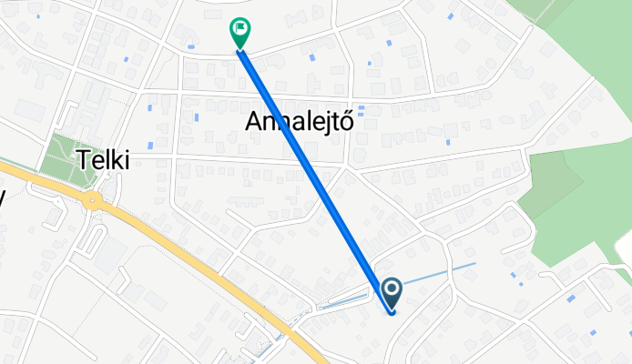 Petőfi Sándor utca - Muskátli utca