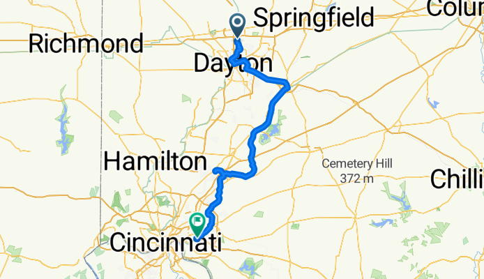 Vandalia to Newtown w Mason DG