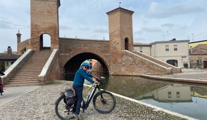 Photo 2 of the Bikemap route "Via Bartolo Nigrisoli, RavennaNigrisoli, … Valli di Comacchio"