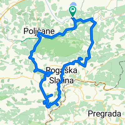 2025 Mostečno - Sv. Florijan - Prnek - Vonarje - Sv. Ema - Cemerška Gora - Nezbiše - Kristan Vrh - Male Rodne - Podplat - Spodnji Gabernik - Poljčane - Mostečno
