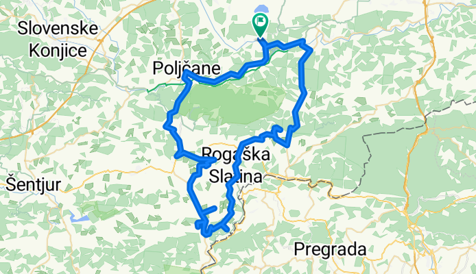2025 Mostečno - Sv. Florijan - Prnek - Vonarje - Sv. Ema - Cemerška Gora - Nezbiše - Kristan Vrh - Male Rodne - Podplat - Spodnji Gabernik - Poljčane - Mostečno