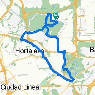 Calle de Manuel Gutiérrez Mellado to Calle de Manuel Gutiérrez Mellado