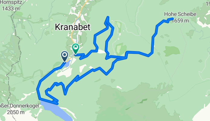 Österreich nach Gosausee Bezirksstraße